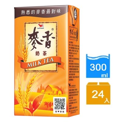 統一 麥香奶茶(300mlx24入/箱)