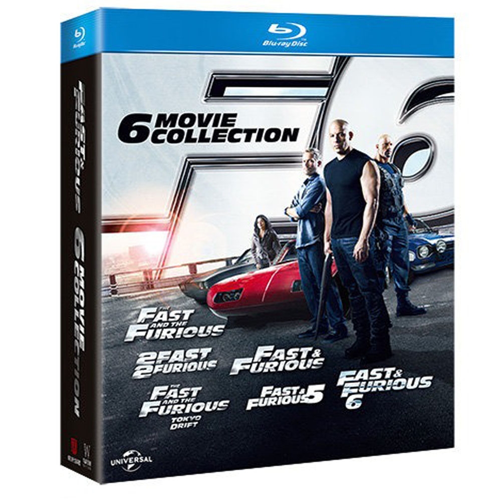 玩命關頭1-6 合集藍光BD | 電影藍光BD | Yahoo購物中心