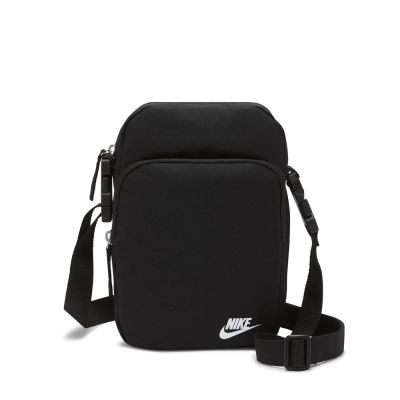 NIKE 側背包 斜背包 小包 運動包 Heritage Crossbody bag 黑 DB0456-010 (2793)