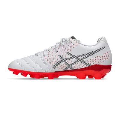 Asics 亞瑟士 Ds Light Jr GS [1104A054-103] 大童 足球鞋 白 紅