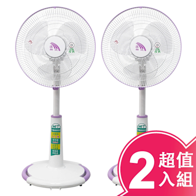 聯統 14吋 3段速機械式電風扇(超值2入組) LT-1429P