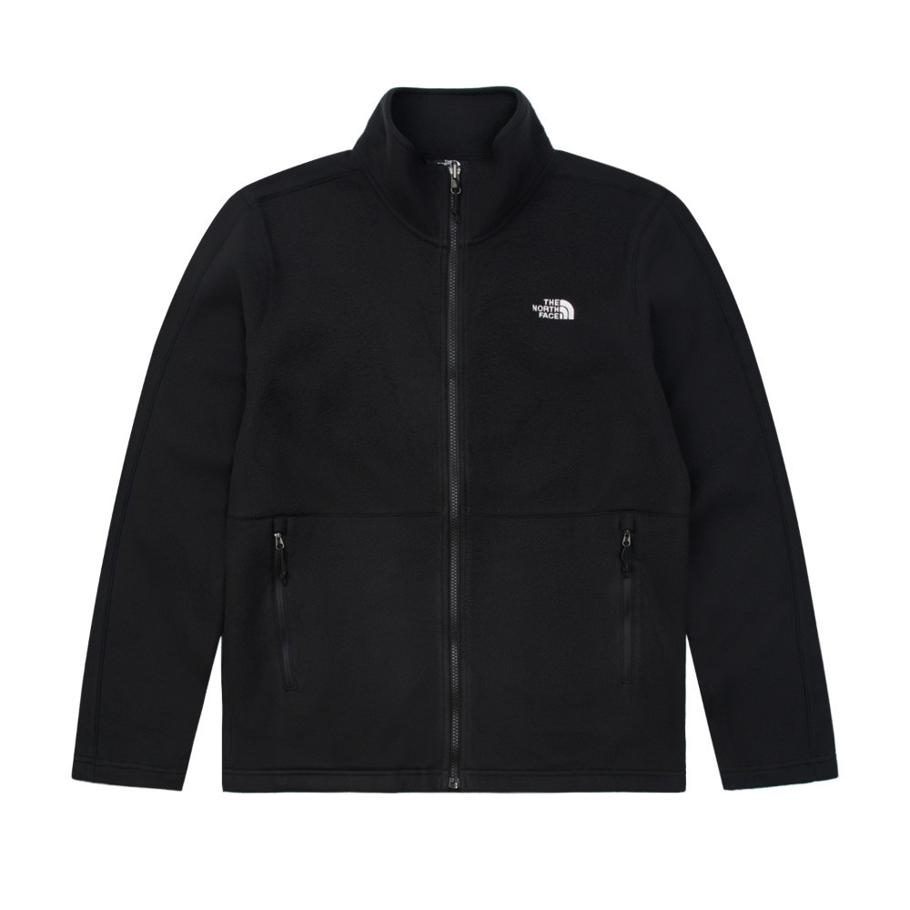 THE NORTH FACE - yunapi The North Face TNF 北面北臉男刷毛外套-黑色M TKA100 ZIP-IN