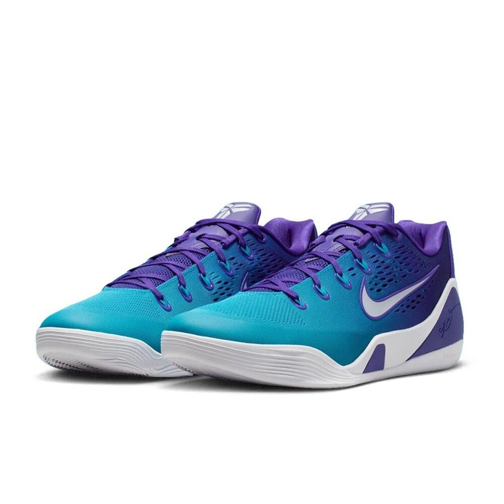 Nike Kobe 9 Elite Low EM Protro 藍紫漸層機能網布復古休閒鞋運動鞋男