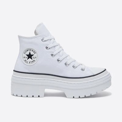 CONVERSE CTAS LUGGED HEEL HI 高筒 休閒鞋 厚底鞋 女鞋 白色-A10364C