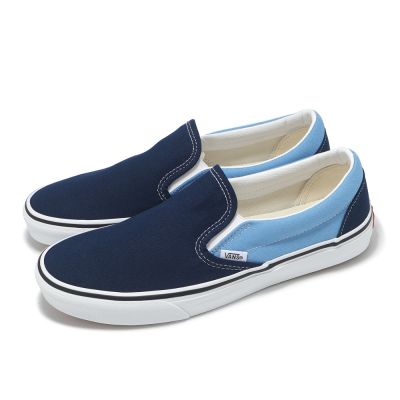 Vans 休閒鞋 Classic Slip-On 男鞋 女鞋 藍 復古 懶人鞋 VN000D5PE2W
