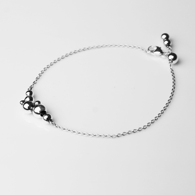 Georg Jensen 喬治傑生551L MOONLIGHT GRAPES純銀手鍊| 手鍊/戒指