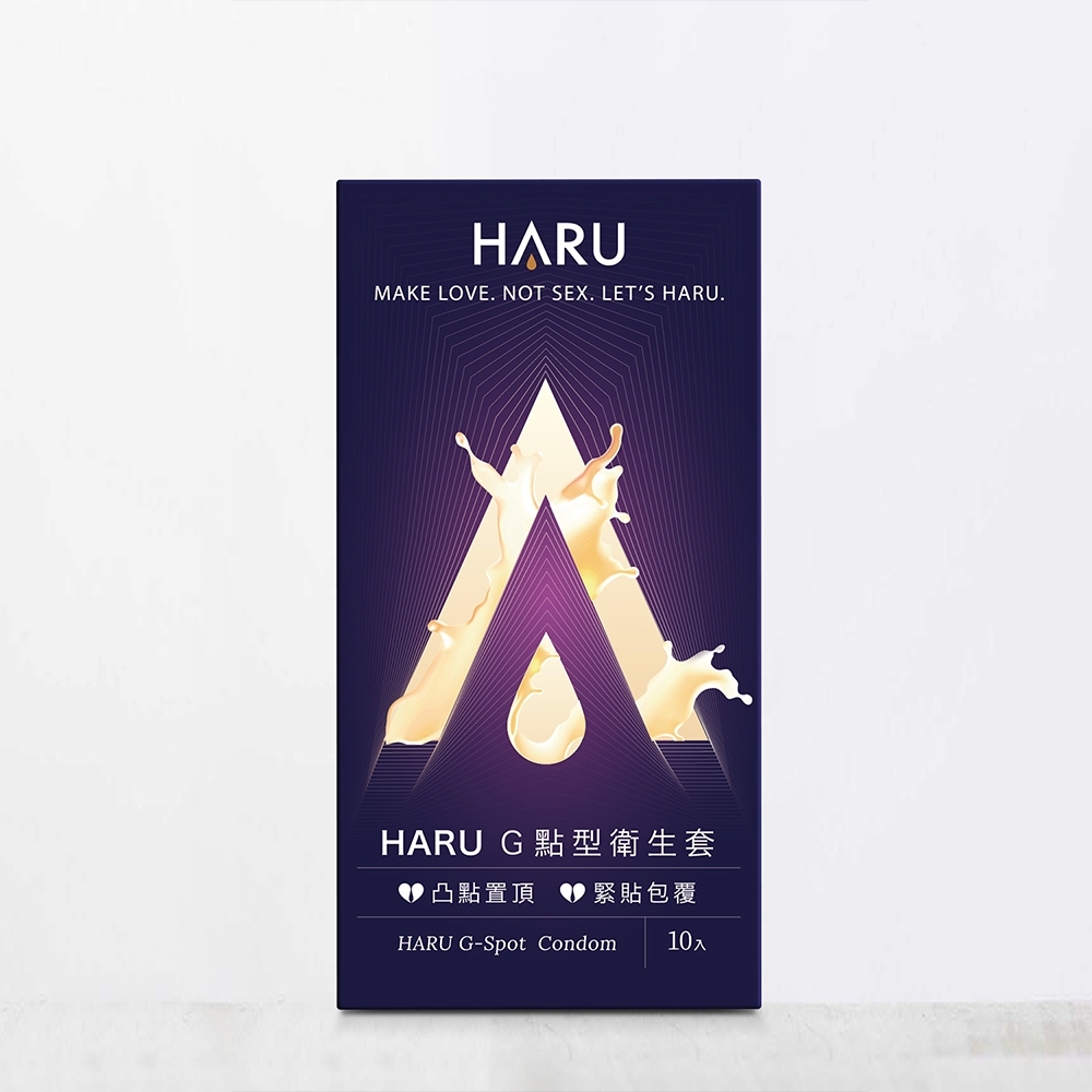 【HARU含春】G點型保險套(10入/盒)