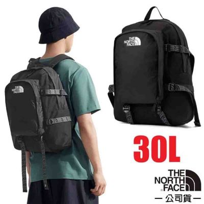 【The North Face】Urban Daypack 日用休閒雙肩後背包30L.通勤書包.電腦背包/CORDURA高性能面料.城市旅行/ 8DJJ-KX7 宇宙黑