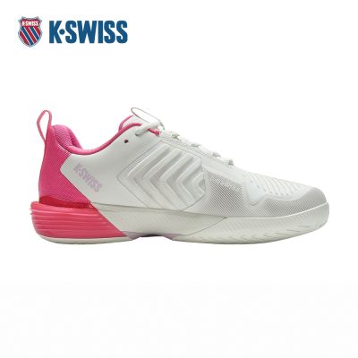 K-SWISS 網球鞋 ULTRASHOT 3 運動 匹克球 女鞋 白粉色 96988-105-M