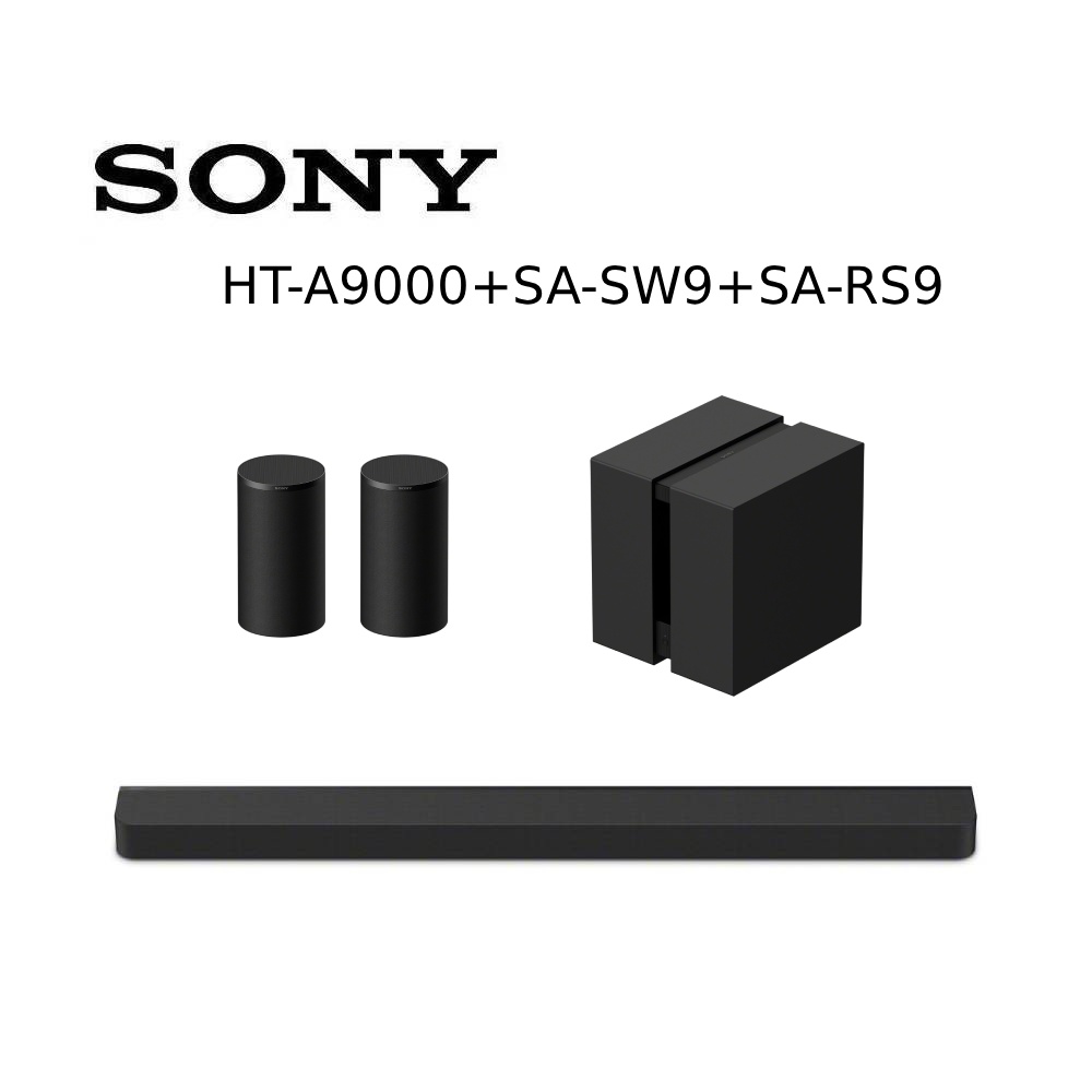 SONY索尼 BRAVIA Theatre Bar 9 家庭劇院組 HT-A9000+SA-SW9+SA-RS9