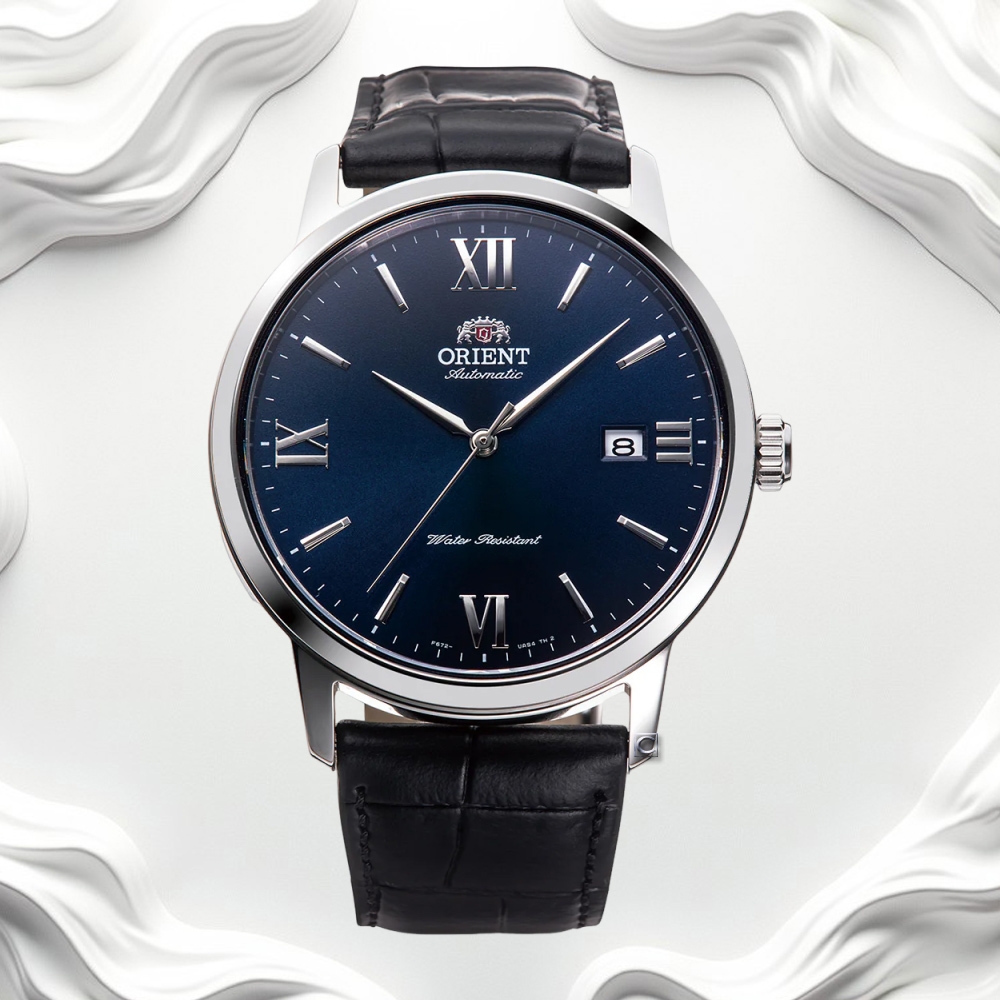ORIENT 東方錶 DateⅡ 系列 羅馬時尚機械腕錶-RA-AC0F11L