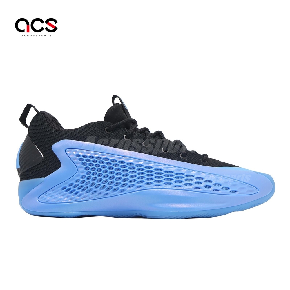 adidas 籃球鞋AE 1 Low Nick Gift 男鞋藍黑愛德華茲愛迪達JQ6139