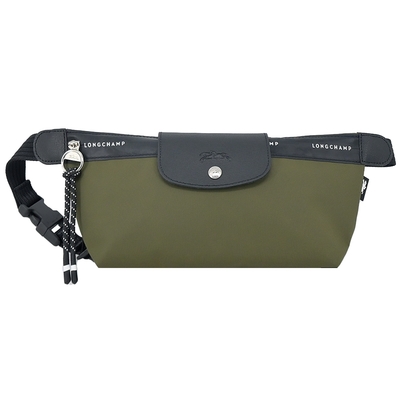 LONGCHAMP LE PLIAGE ENERGY系列再生尼龍腰包(中/卡其綠)