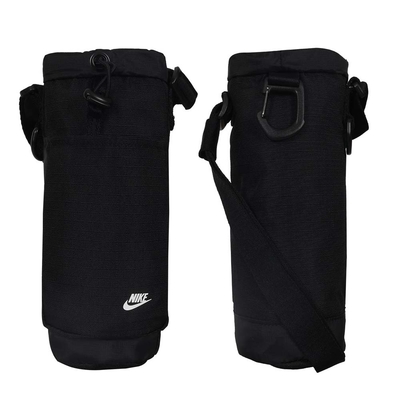 NIKE CLUB 多功能背帶-手提袋 水壺 手機 N1009744091OS 黑白