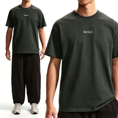 Nike As U Nsw Tee Lse Pre Ess Wash 短袖 男款 黑色 水洗 寬鬆 IM9344-005
