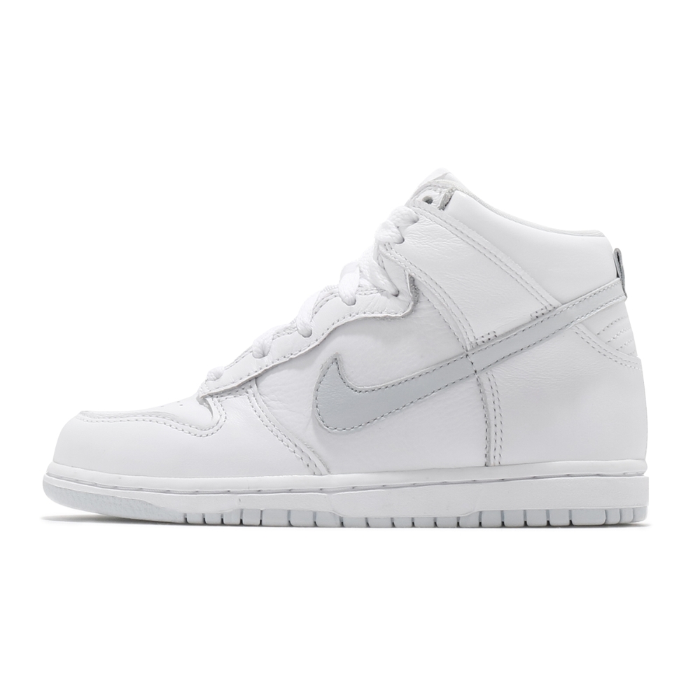 Nike 童鞋Dunk High SP PS 中童白灰高筒小朋友DC9053-101 童鞋