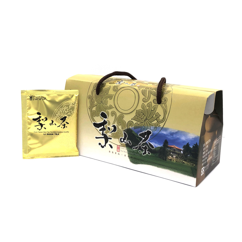 新造茗茶】精選梨山極品袋茶包伴手禮盒(30入/盒) | 紅茶/綠茶/烏龍茶