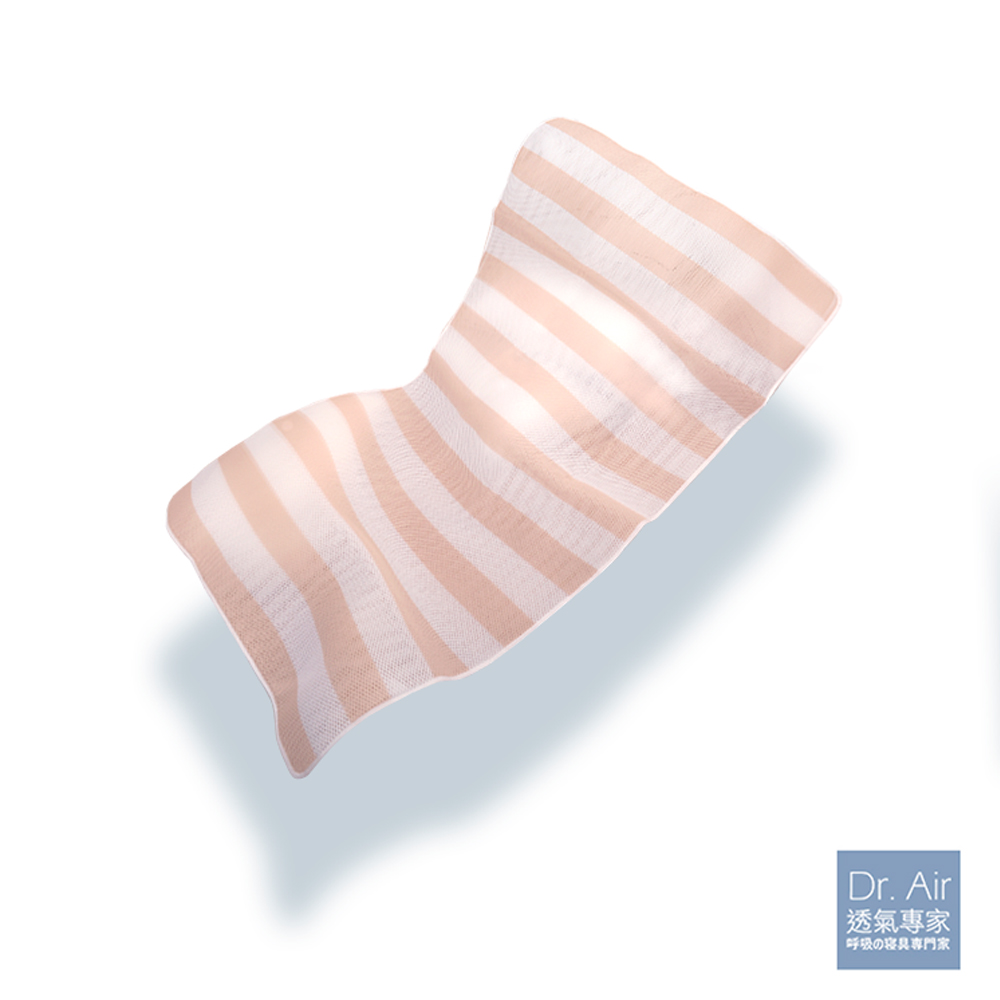 Dr.Air透氣專家 3D特厚透氣涼墊 米白線條 雙人5尺