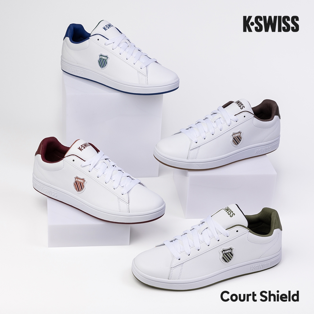 K-SWISS Court Shield 時尚運動鞋(小白鞋)-男女-多款任選| 休閒鞋