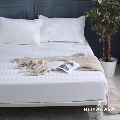 【HOYACASA 】極淨睡眠 薇雅絲全包覆式防蟎抗菌保潔墊(單人)