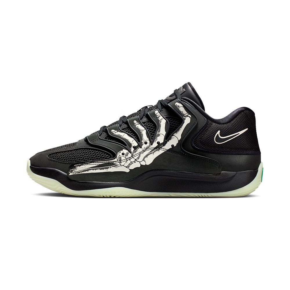 シューズ(男性用) NIKE HO25 NIKE KD18 SE EP IM1347-001 Nike KD18 SE EP 男鞋黑色萬聖節夜光骷髏手氣墊實戰緩震透氣籃球鞋