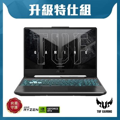 ASUS華碩 ASUS FA506NCG 15.6吋電競特仕筆電 (Ryzen 7 7445HS/RTX3050 4GB/16G+16G/512G+1TB SSD/石墨黑/TUF Gaming A15)