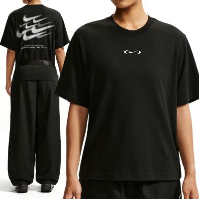 Nike As W Nsw Nk Clsc Bxy Tee Spd 短袖 女款 黑色 Logo印花 IM6412-010