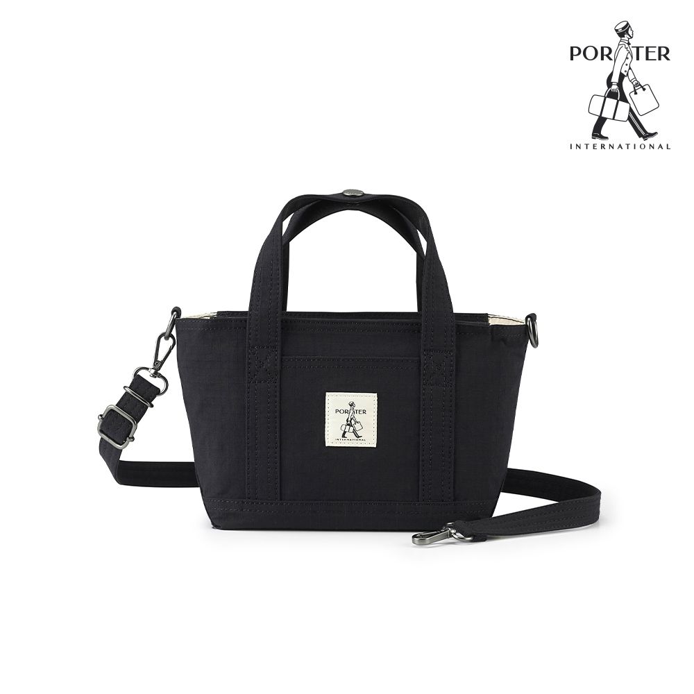 PORTER INTERNATIONAL - 輕盈靈巧NIMBLE手提包 (S) - 黑