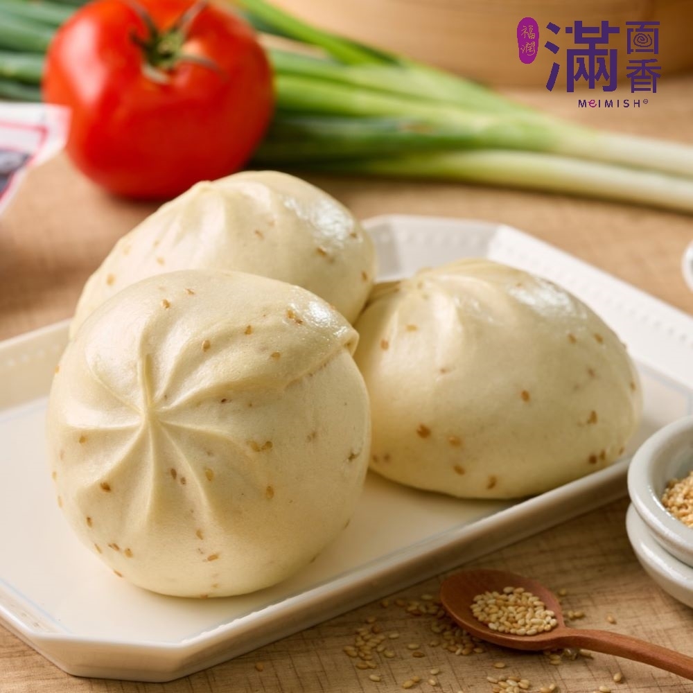 (任選)滿面香 京醬肉包(4顆/包/每顆100g)