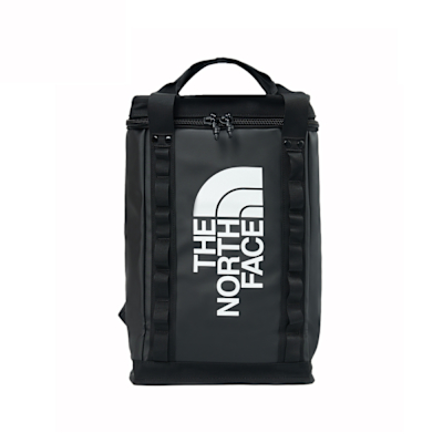 The North Face TNF 北面 北臉 防潑水 大容量 男女後背包-黑色 EXPLORE FUSEBOX S-NF0A3KYV53R