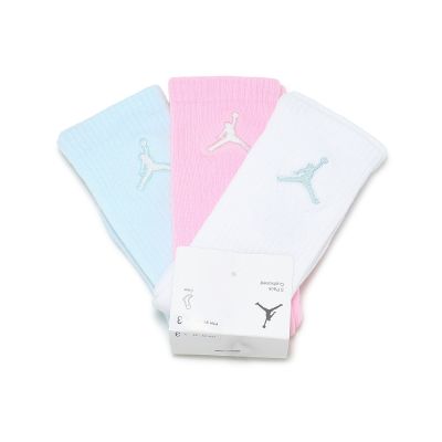 Nike 休閒襪 Cushioned Crew 童襪 喬丹 短襪 3雙入 JD2613120GS-004