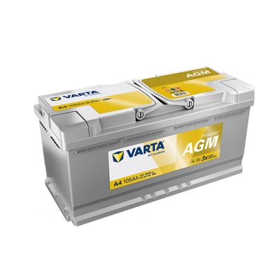 德國VARTA華達 A4 H15 AGM 105AH LN6汽車電瓶 怠速熄火車 Start-Stop 德國製造電池