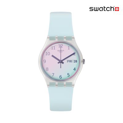 Swatch ULTRACIEL 經典手錶/太陽光譜上蓋/瑞士製造 GE713 (34mm)