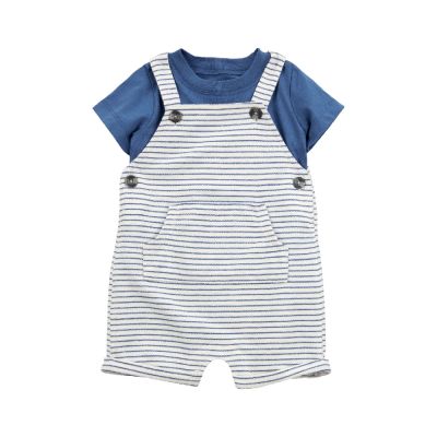 【Carter’s官方授權】海風藍條紋2件組套裝 (6M-24M,61cm~86cm)
