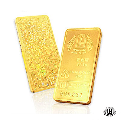 煌隆 壹台兩黃金條塊 (加碼送一錢金條)