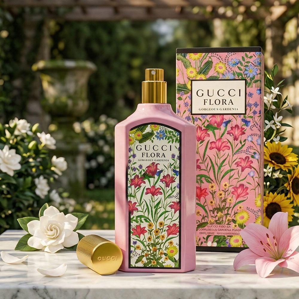 GUCCI 華麗梔子花女性淡香精100ml Flora Gorgeous Gardenia EDP 總代理