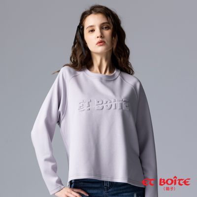 ET BOîTE 箱子 BLUE WAY –鋼印LOGO拉克蘭長TEE