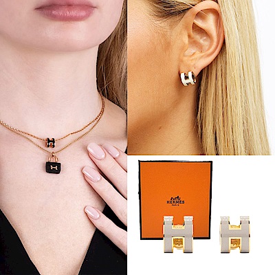 【HERMES 愛馬仕】MINI POP H 項鍊(多色多選)