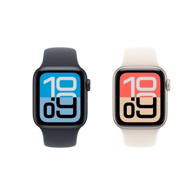 Apple Watch SE 3 2025 GPS 44mm 鋁金屬錶殼 運動錶帶 M/L智慧手錶