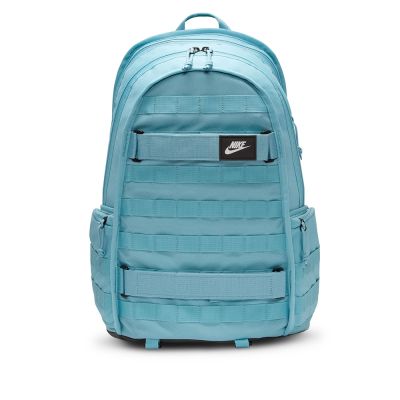 NIKE 後背包 運動包 書包 旅行包 大容量 筆電夾層 NK NSW RPM BKPK 2.0 藍綠 FD7544-464(2559)