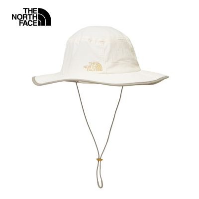 【The North Face 官方旗艦】北面男女款米色UPF40防曬帽｜8EPZM9R 抗UV