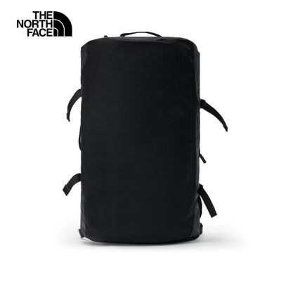 【The North Face 官方旗艦】 北面男女款黑色背提兩用休閒旅行包｜52ST53R