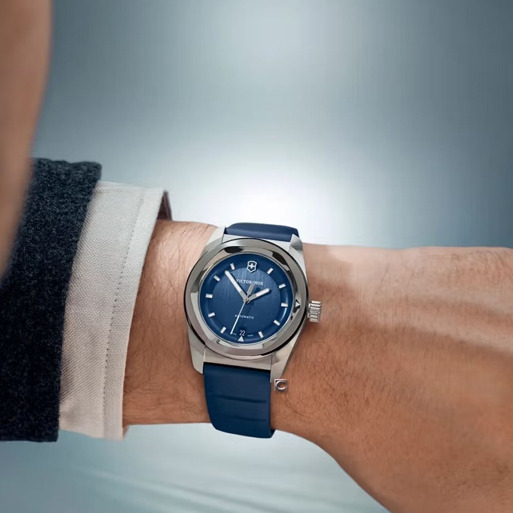 VICTORINOX 瑞士維氏 Concept One Automatic 機械腕錶 男錶 手錶-39mm藍VISA-242056