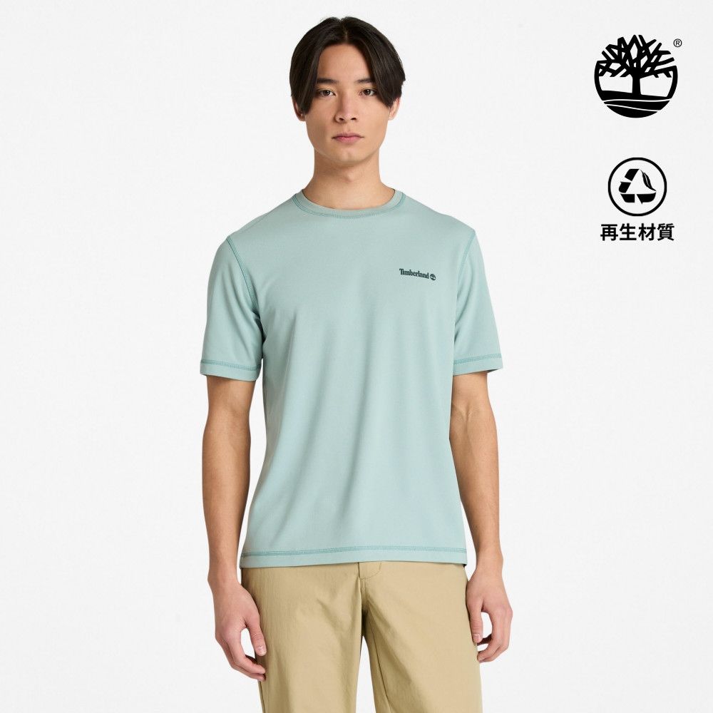 Timberland官方旗艦 精選短袖T恤 男款/女款(多款任選) (S.男款藍銀色)
