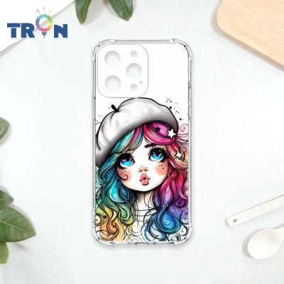 TRON 小米 紅米 Note 15 Pro+ (5G) 繽紛漸層女孩 四角防摔 手機殼