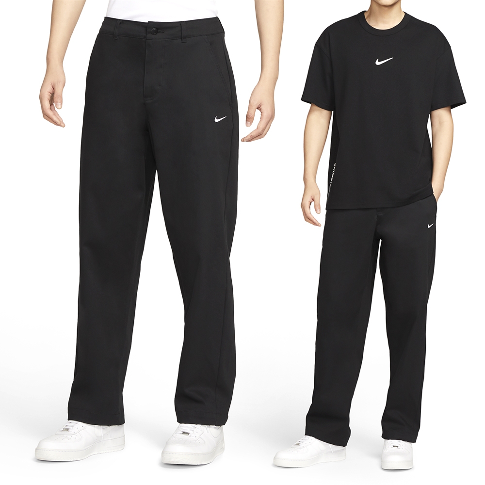 Nike NL EL CHINO Pant UL Cotto 男款 黑色 直筒 基本 休閒 長褲 FD0406-010