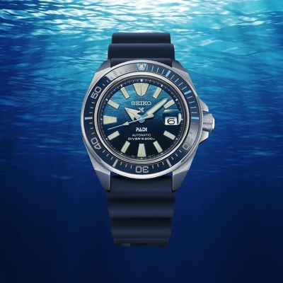 SEIKO 精工錶 PROSPEX 4R35-03W0F(SRPJ93K1) Sea 200米防水潛水時尚腕錶 藍面 43.8mm SK037
