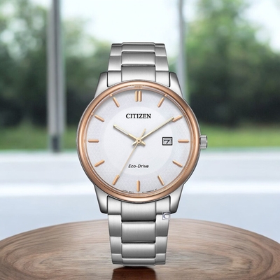 CITIZEN 星辰 Eco-Drive 光動能簡約商務腕錶 男錶 手錶 聖誕節 禮物-BM6979-74A/40mm
