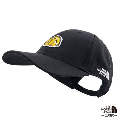 【The North Face】水洗棉 66 Classic Hat 輕量透氣耐磨防曬棒球帽子_4VSV-NIH 宇宙黑