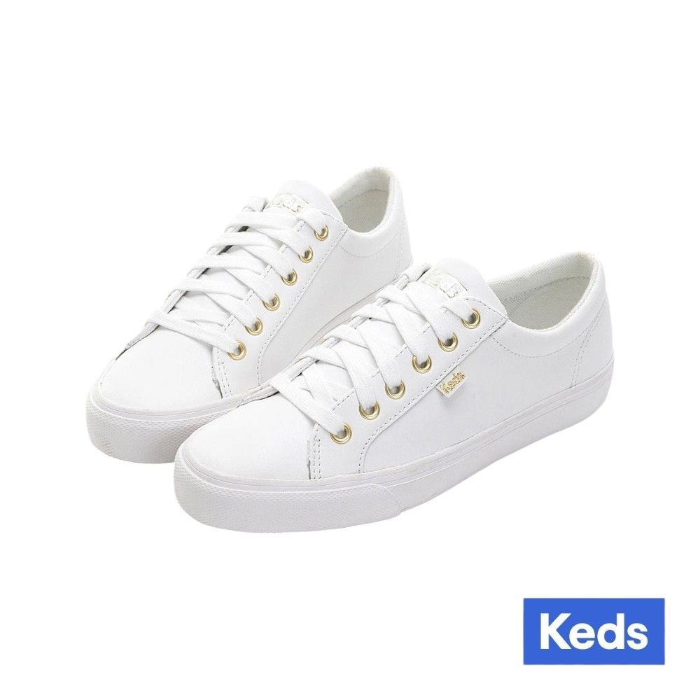Keds品牌精選人氣皮革小白鞋系列2 (B款)